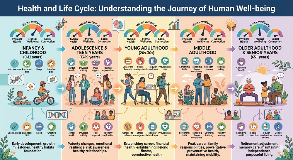 Health and Life Cycle: Understanding the Journey of Human Well-being